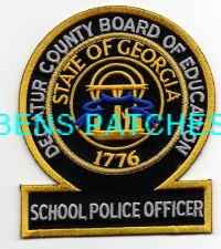 GEORGIA,A,DECATUR COUNTY BOARD OF EDUCATION SCHOOL POLICE OFFICER 1